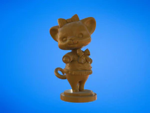 Kucing Model Cetak 3D