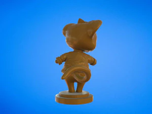 Cat 3D Print Model