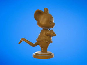 Cat 3D Print Model
