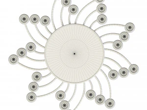 wall clock set 3D Model