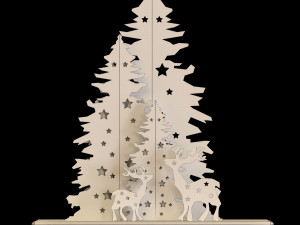 christmas decorations 3D Model