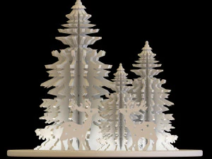 クリスマスの飾り 3Dモデル