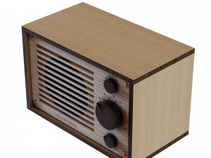 radio Modèle 3D