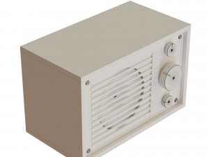 radio 3D 모델