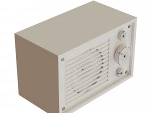 radio 3D Model