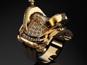 horse saddle ring 3d print model 3D Print Model