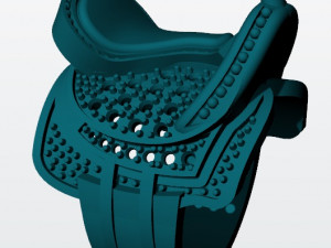 horse saddle ring 3d print model 3D Print Model