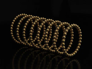 球环 - 8 种尺寸 3D 打印模型 3D 打印模型