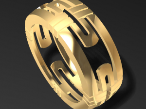 bvlgari ring 3d print model 3D प्रिंट मॉडल