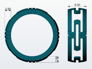 bvlgari ring 3d print model 3D प्रिंट मॉडल