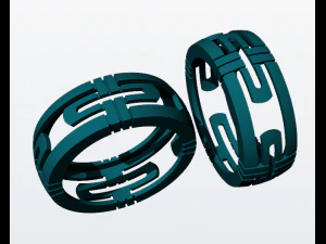 bvlgari ring 3d print model 3D Print Model