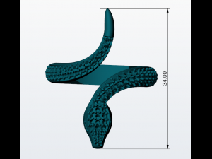 serpent ring 3d print model 3D प्रिंट मॉडल