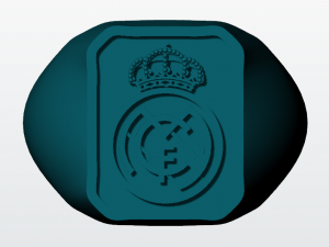 real madrid ring 3d print model 3D 打印模型