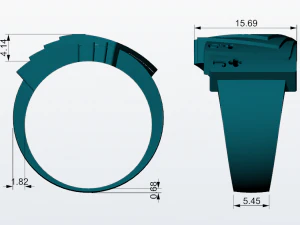 poker ring 3d print model 3D Print Model