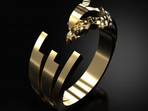 modelo de impresión 3d del anillo del cóndor Modelo de impresión 3D