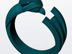 condor ring 3d print model 3D Print Model