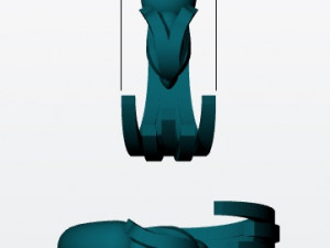 condor ring 3d print model 3D Print Model