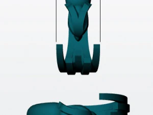 condor ring 3d print model 3D Print Model