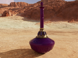 magic poison bottle 01 3D 模型