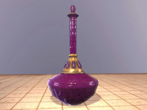 magic poison bottle 01 3D Model