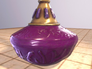 magic poison bottle 01 3D Модель