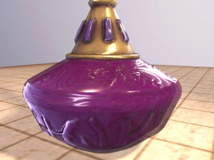 magic poison bottle 01 3D Model