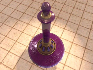 magic poison bottle 01 3D Model