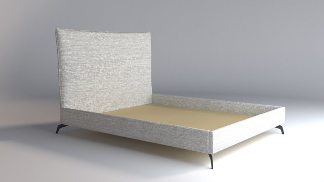 Ellie bed Model 3D .c4d .max .obj .3ds .fbx .stl .blend 