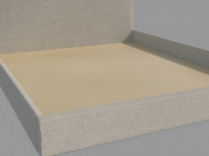 Ellie bed Model 3D