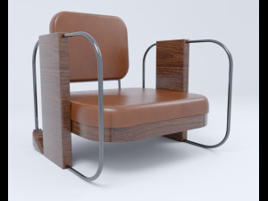 armchair by liberi 3D Model