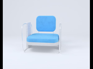 armchair by liberi 3D Model