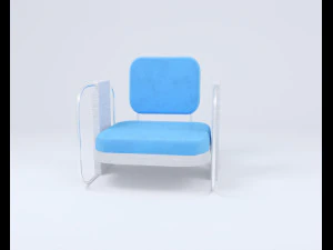 armchair by liberi 3D Model