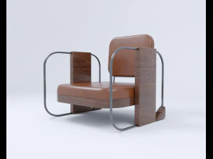 armchair by liberi 3D Model