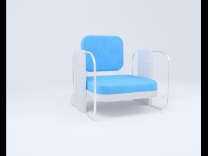 armchair by liberi 3D Model