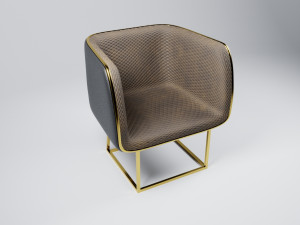 modern chair 3D मॉडल