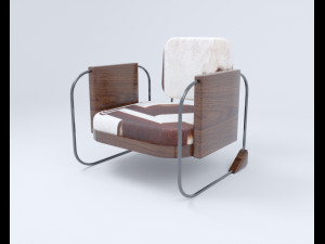 modern chair table Modelo 3D
