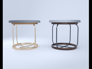 2 stool loft 3D Model