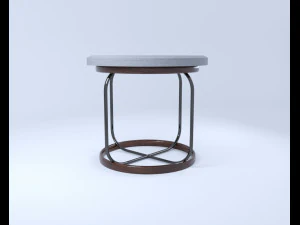 2 stool loft 3D Model