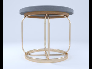 2 stool loft 3D-Modell