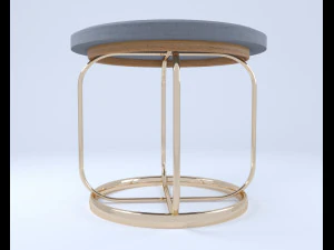 2 stool loft 3D Model