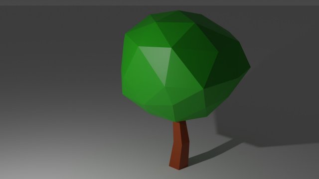 tree - low poly Modelo 3D .c4d .max .obj .3ds .fbx .stl .blend 
