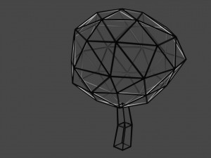 tree - low poly Modelo 3D