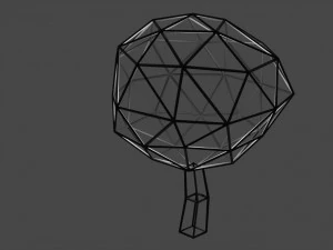 tree - low poly 3D Model
