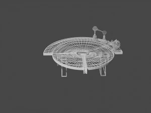 alchemists table 3d- model 3D Model