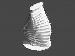 futuristic building 3D Модель