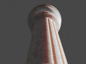 greek columns 3D Model
