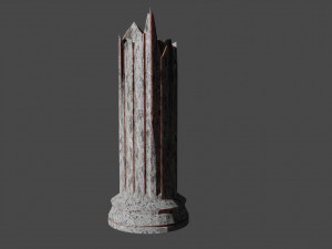 greek columns Modello 3D