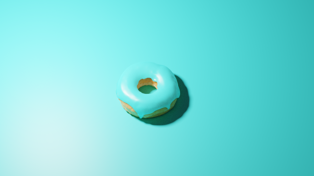 donut without sprinkles 3D-Modell .c4d .max .obj .3ds .fbx .stl .blend 