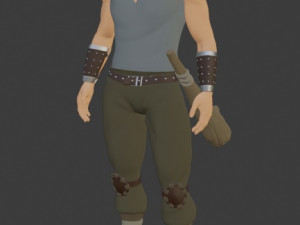 gothic miner 3D 模型