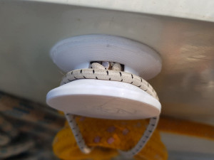 Sailboat rope organiser - now with masking tool for easy installation 3D Print Model